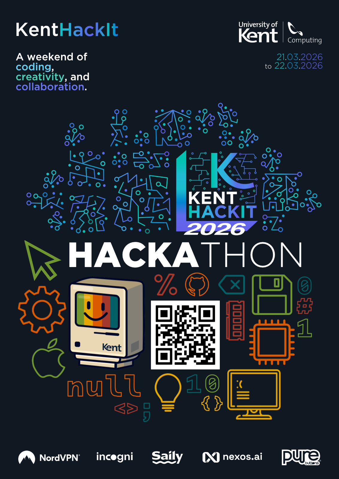 KentHackIt poster original